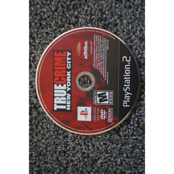 Playstation 2 True Crime New York City NYC (Sony ps2) Complete Blockbuster - Picture 7 of 8